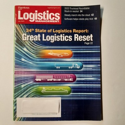 Logistics Management Magazine July 2023 34th State of Logistics Report Peerless