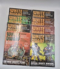 Lot of 8 White Dwarf Magazines-2016 Various Months See Desc Sealed READ