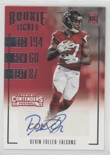2016 Panini Contenders Rookie Ticket Devin Fuller #241 Auto 1k5