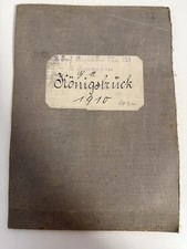 1910-18! Orig. Gefechtskarte Infanterie Regiment 133 IR133 Deutsches Herr KuK #1