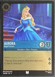 2025 Disney Lorcana TCG Fabled Aurora Regal Princess 161/204 Foil