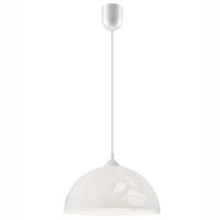 KüChenlampe Weiß Glas Schirm Mit Motiv Retro Design Ø30Cm Pendelleuchte Adania