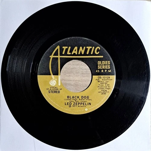 Led Zeppelin - Black Dog - OS-13129 - 7" Vinyl Single - VG