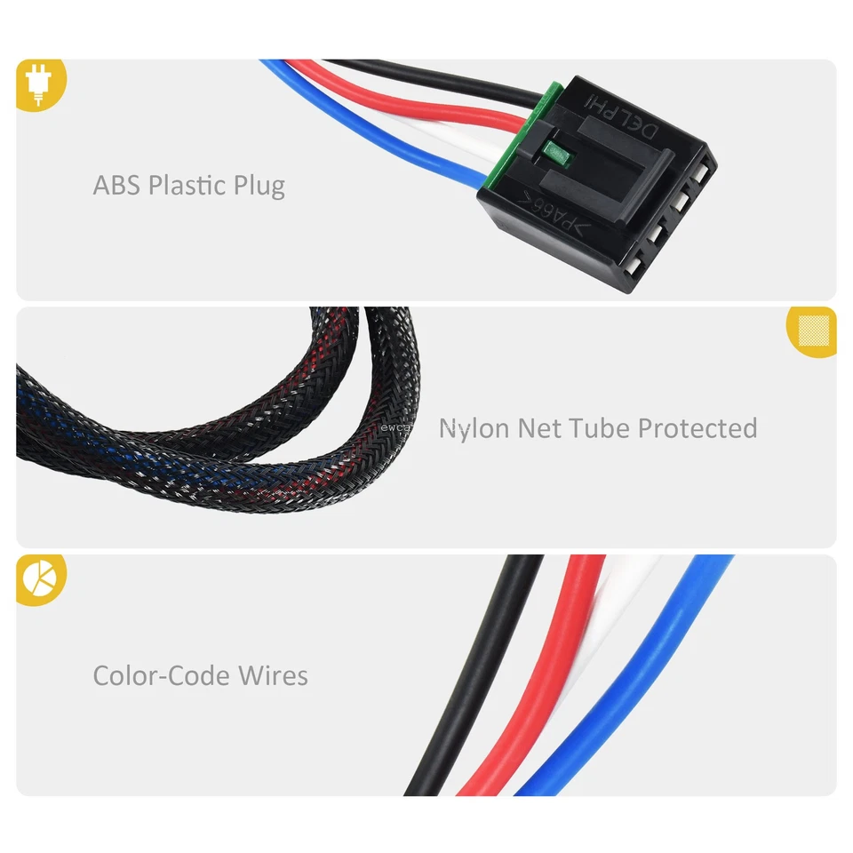 Enchufe adaptador de cableado de control de freno de remolque 3050-P para Nissan Pathfinder 2005-2020 Foto 2 de 4