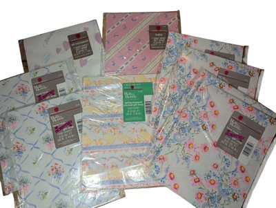 Vintage American Greeting Wrapping Paper Gift Wrap Scented Floral Mixed Lot