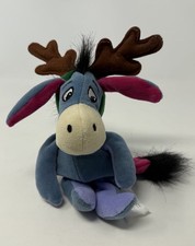 Reindeer Eeyore Winnie The Pooh 9" Mini Bean Bag Plush Disney Store