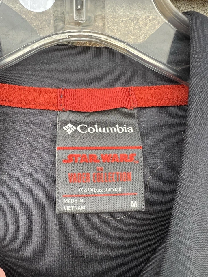 Columbia Star Wars Darth Vader Negro Rojo Sable de Luz Sudadera con Capucha Talla M Foto 3 de 4