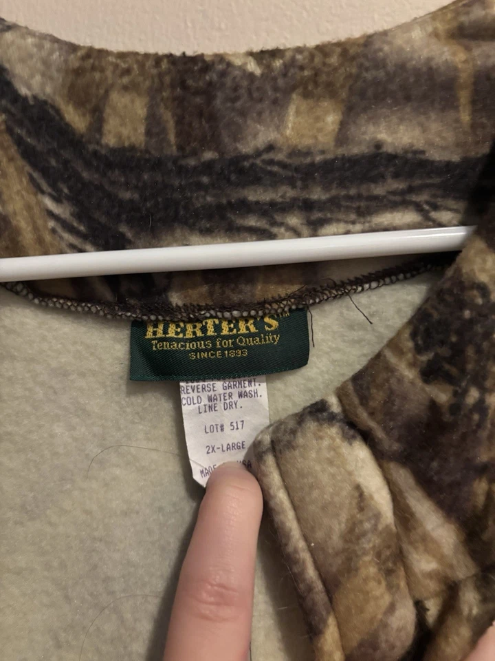 Mono Herters camuflaje algodón 2XL Foto 2 de 4