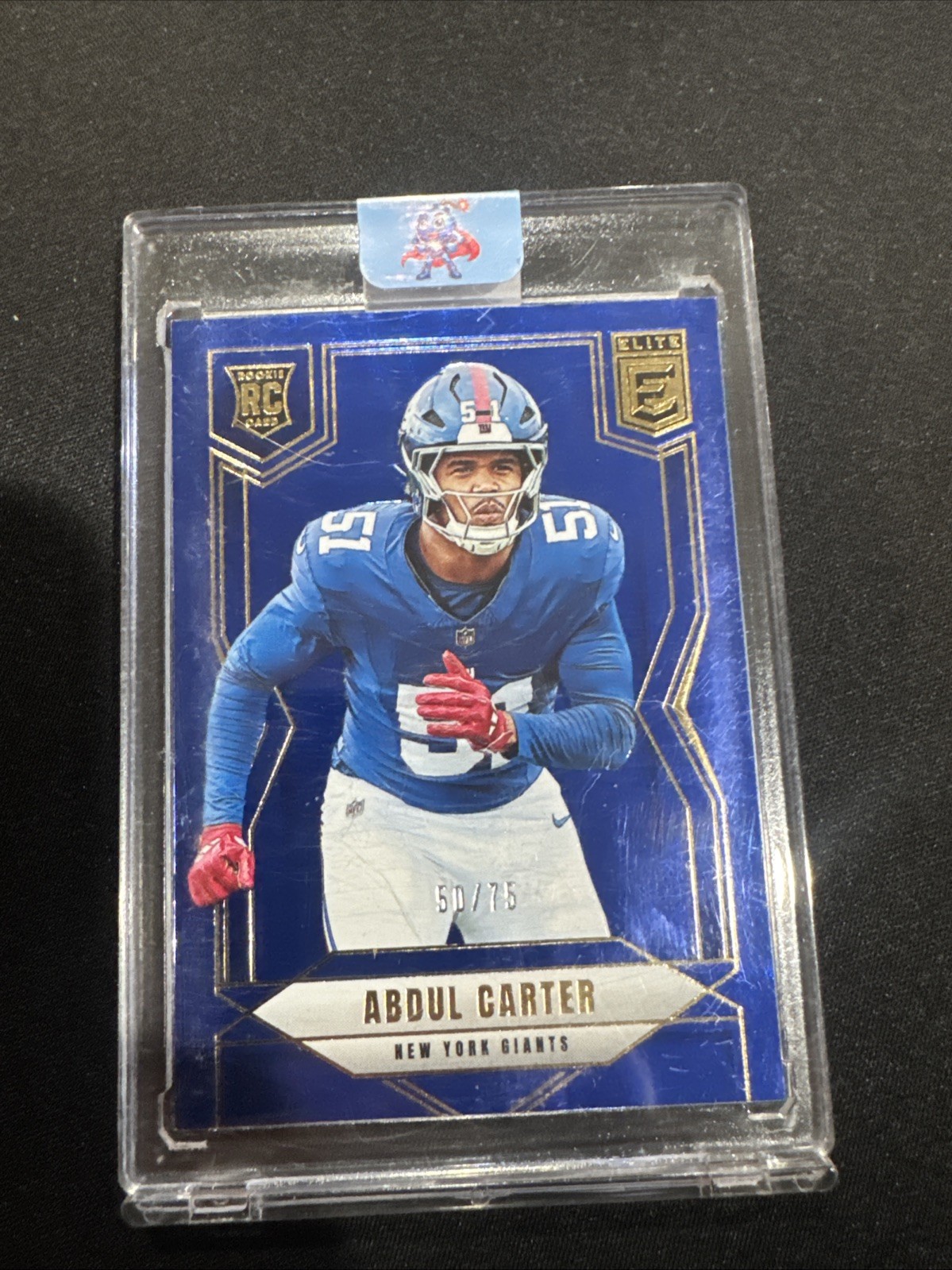 2025 Panini Donruss Elite - Rookies Abdul Carter #111 Blue /75 (RC)