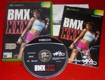BMX XXX - Original Xbox PAL Spiel mit Handbuch getestet funktioniert