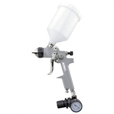 Pneumatic 1.4mm HVLP Gravity Feed Spray Gun with 600cc Cup for High Efficiency