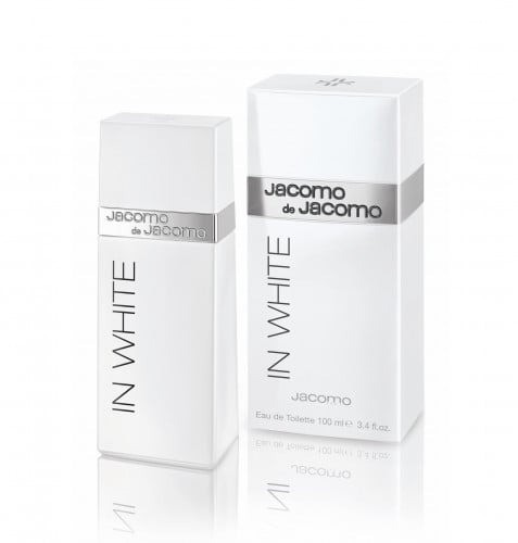 Jacomo Mens In White EDT Spray 34 oz Fragrances 3392865074171 7090₽