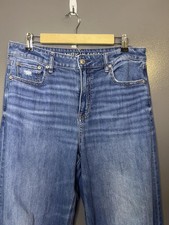 American Eagle Outfitters Super High Rise Baggy Wide Leg Jeans Womens 10