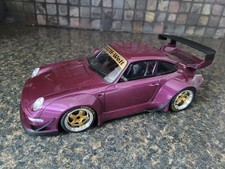 GT Spirit RWB Porsche 911 (993) RAUH-Welt Purple Metallic Resin Model Car 1:18