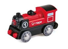 Battery Powered Train Set Hape Railway Toy E3703