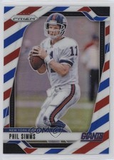 2024 Panini Prizm Red White & Blue Prizm Phil Simms #218 i2k