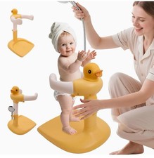 Adjustable Baby Shower Stand Support  Safety  Non-Slip Baby Bath Stand  St...