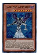 Yu-Gi-Oh Card: Darklord Asmodeus LC02-EN004 Ultra Rare Limited Edition! NM