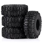 RCBATER 4Pcs 72*25mm 1.3inch Monster Truck Tires for SCX24 TRX4M 1/18 1/24 Cars