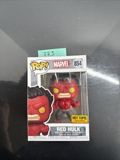 Funko POP! Marvel - Red Hulk #854 - Exclusivo tema candente