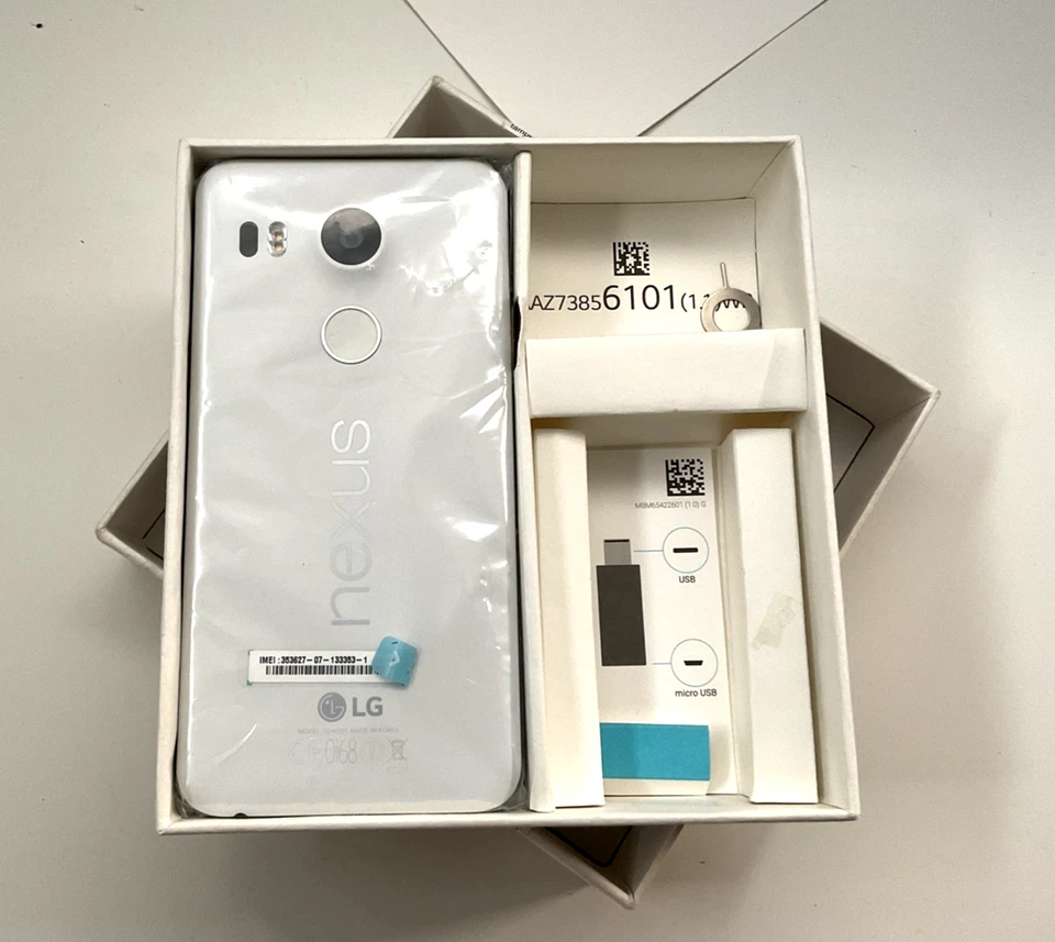 Smartphone LG Google Nexus 5X H791 Original GSM Desbloqueado 32GB 4G LTE Blanco Foto 4 de 4