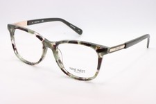 NEW NINE WEST NW5186 320 GREEN BROWN TORT AUTHENTIC DESIGNER EYEGLASSES 48-16