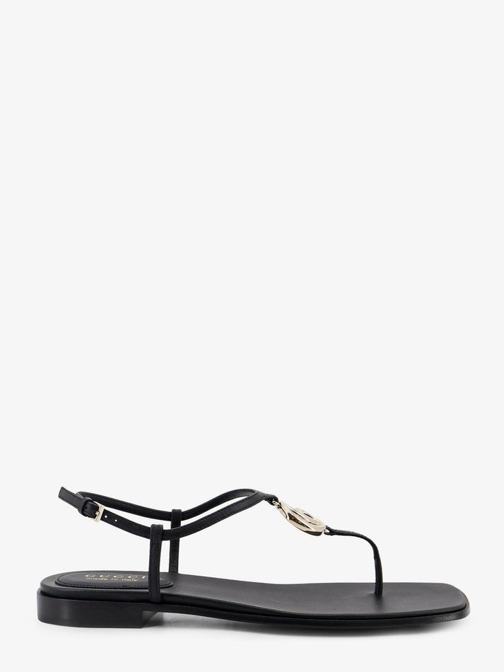 GUCCI Lifford Double G Black Sandals New & Authentic | eBay