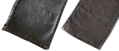 Maverick Button Fly Black High Waist Bootcut Jeans NWT Women's 25 Size 1 - Picture 7 of 16