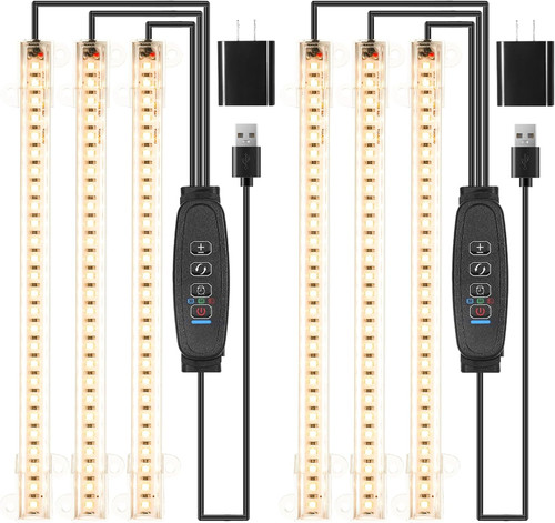 LED Grow Light Strips, Grow Lights for Indoor Plants Full Spectrum 3000K, Plant