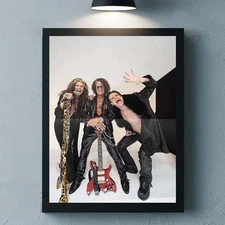 Aerosmith X Yungblud One More Time Photo Poster Canvas For Home Decorations