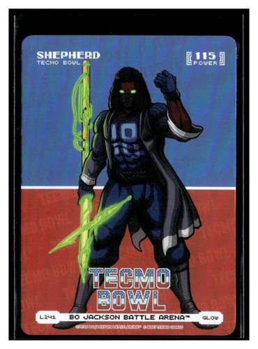 Bo Jackson Battle Arena Tecmo #L241 Shepherd CeeDee Lamb Logo Foil Glow