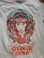 Stranger Things T Shirt Eleven Jane Graphic White Size Small Netflix TV Show