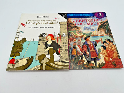 Christopher Columbus 2 Trade PB Book Lot