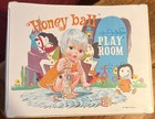 Ideal 1966 10" Foam Honeyball Doll & Vinyl Puppy Dog with Play Room Case — photo 2