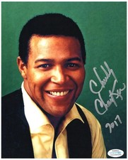 Chubby Checker Signed Autographed 8x10 Photo The Twist ACOA