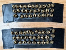 Vintage Ankle Bells, Ghungroo Dancing Bells Sleigh Bells Pair 30 Per