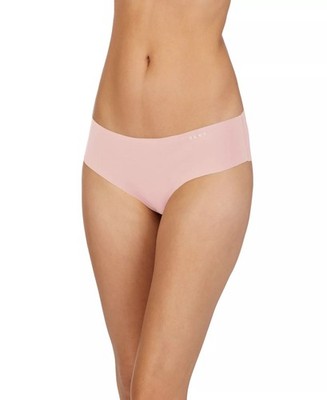 DKNY Litewear Cut Anywhere  3-Pack Hipster Briefs/Panties Pearl Cream Size L NIP