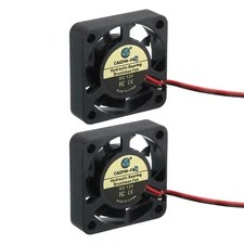 2 Pcs 3D Printer 4010 Cooling Fan, 12V 6000RPM 40x40x10mm Hydraulic Bearing