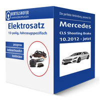 Elektrosatz 13-Pol. Spez. für Mercedes CLS Shooting Brake Typ X218 10.2012-Jetzt