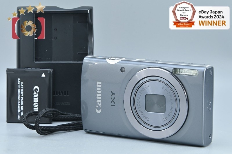 Canon IXY 150 Silver 20.0 MP Digital Camera [Excellent]