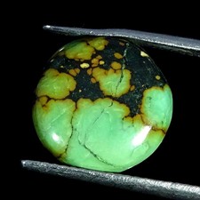 3.70Cts 100 Natural Turquoise Round Cabochon Gemstone 12MMX3MM