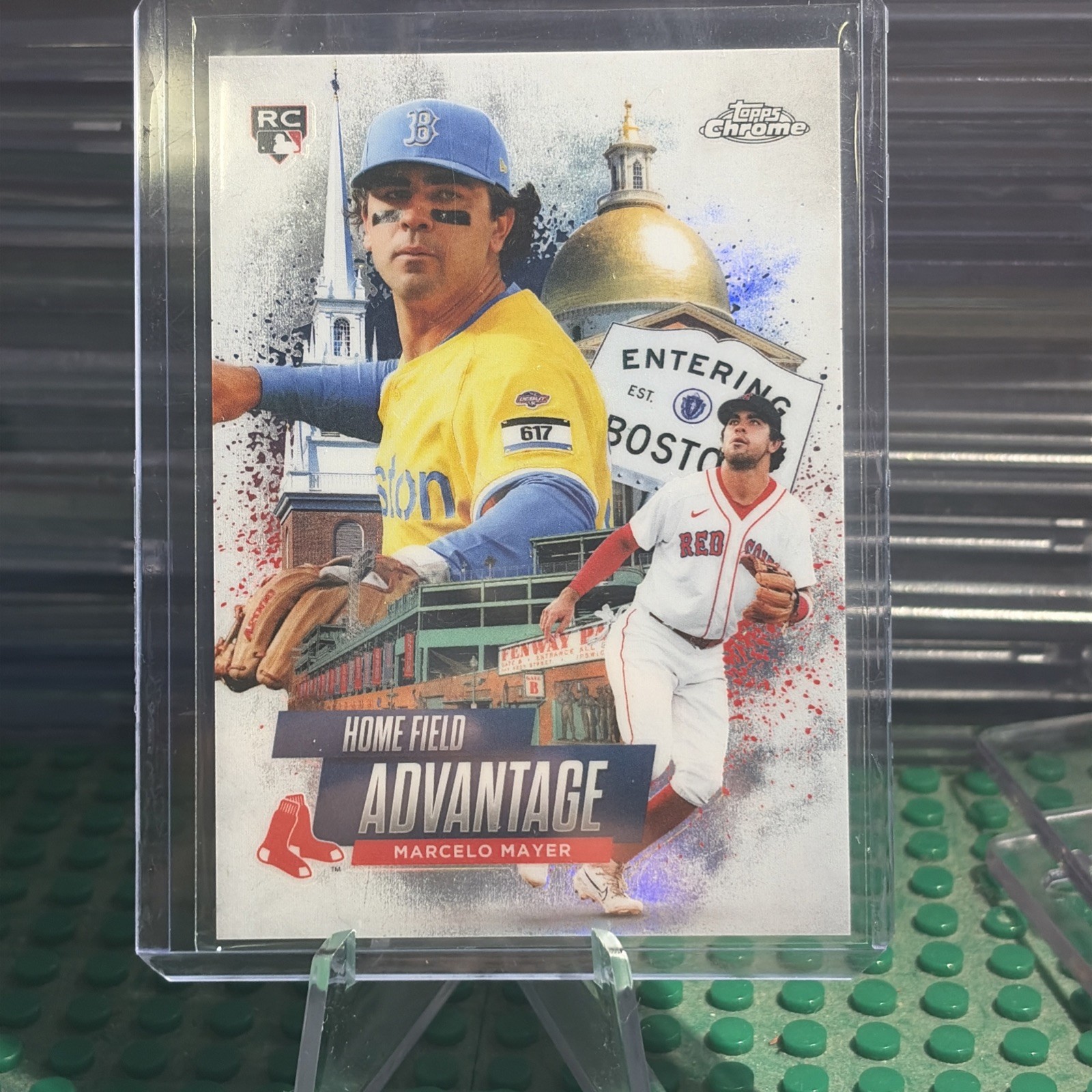 Marcelo Mayer #HA-47 Baseball Cards 2025 Topps Chrome Update Home Field Advantage trading card — raw and PSA graded price guide