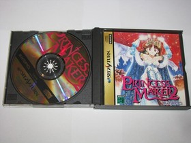 Princess Maker 2 Sega Saturn Japan import +obi US Seller