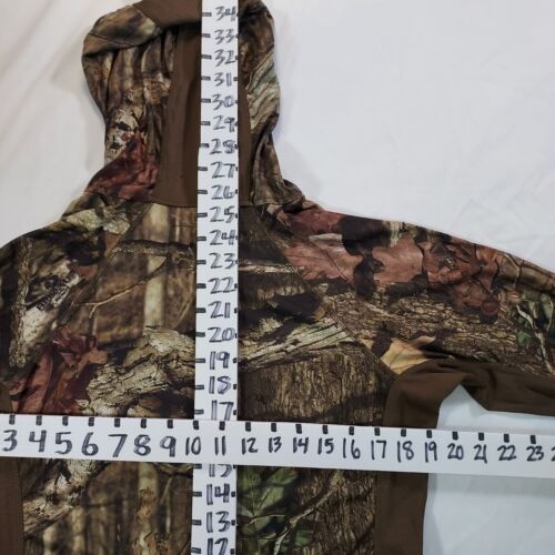 Cabela's Outfit Her AGO All Game Outfitters CAMOUFLAGE Lightweight Hoodie Shirt - Picture 9 of 9