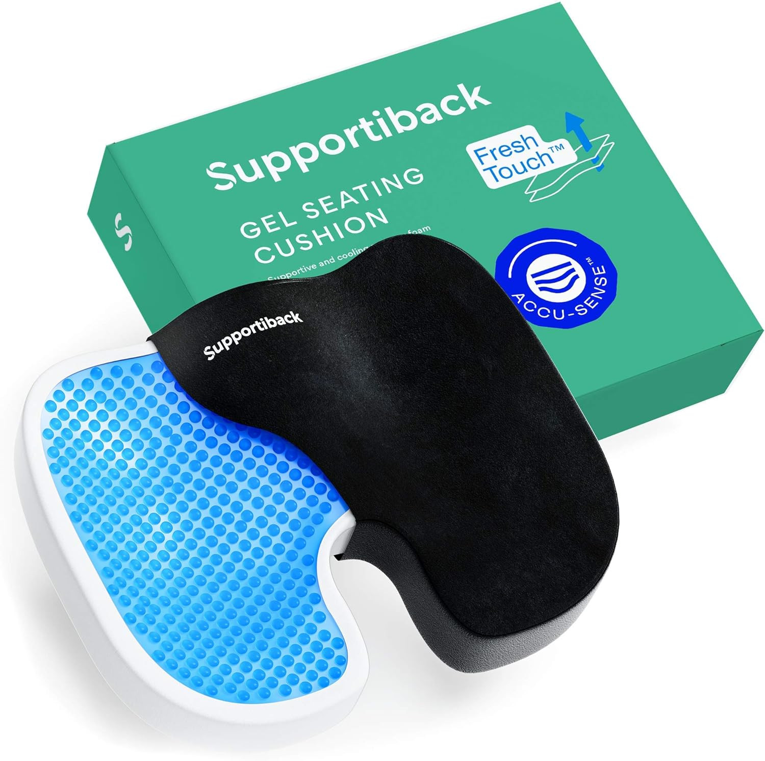 Coussin de chaise en gel orthopédique pour adulte à mobilité réduite