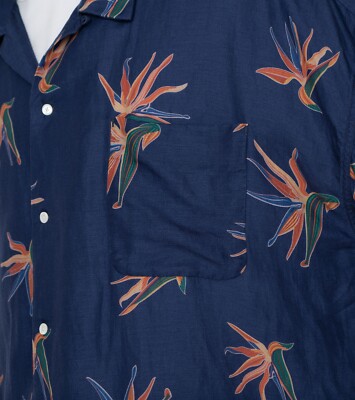 ASK availability First) nanamica Cupra Hemp Aloha Shirt from