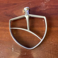 Hozodo Stainless Steel Beaters with Polished Flat Design -Compatible Stand Mixer