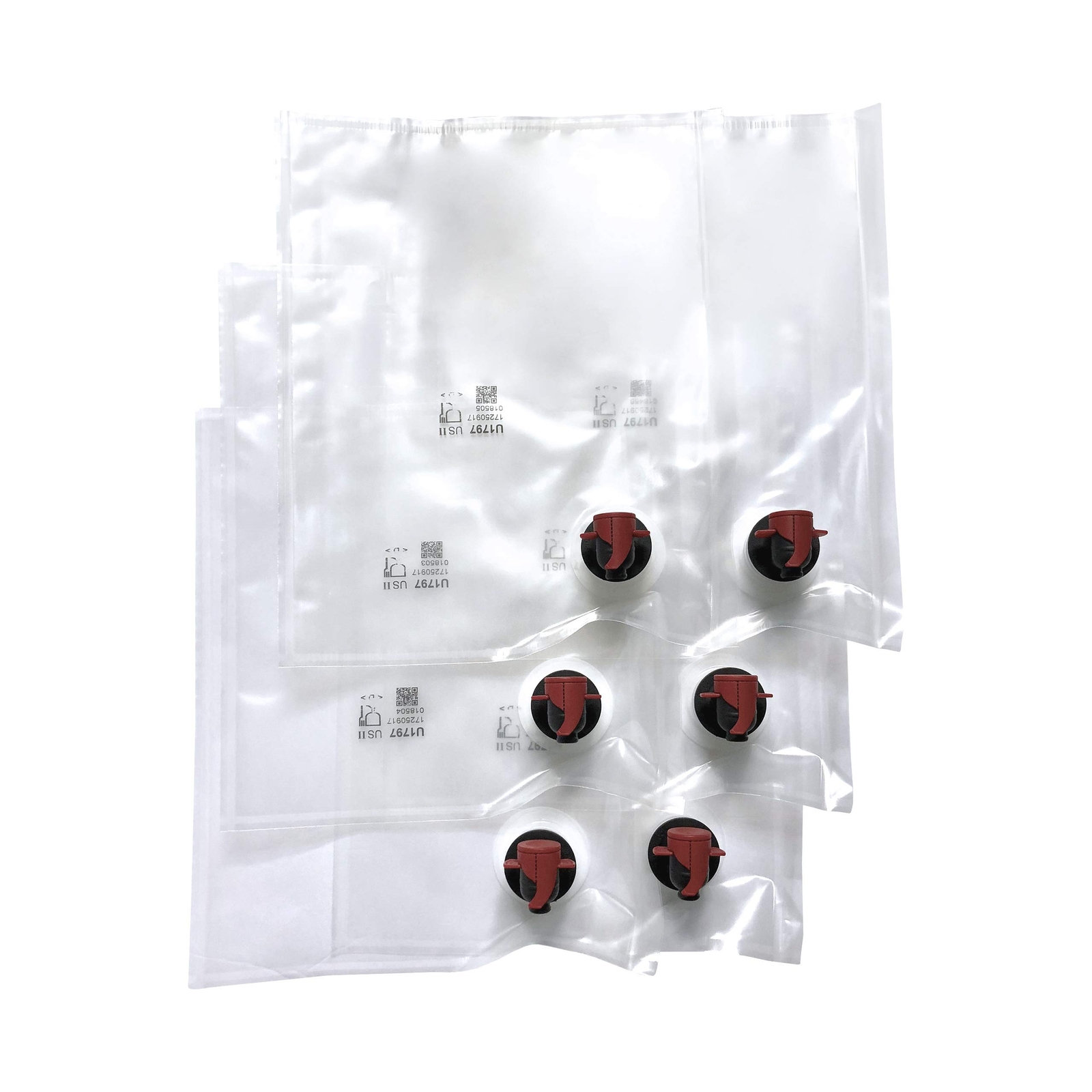 6pack wine purse refill bags  3 liter bib bags for duvino menu baggy tip