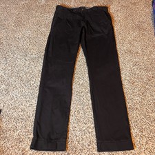 JACHS Black Chino Pants Everyday Classics Bow...
