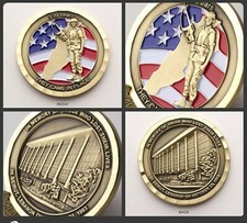 IN MEMORY OF BERIUT LEBANON MILITARY 30 YEAR 1.75" CHALLENGE COIN